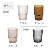 Plakira Breakproof Stacking Glasses, 10-Pack [Commercial Use], 250cc Capacity, Suitable for Hot and Cold Water, Tea, and Coffee, Tea, and Beer,