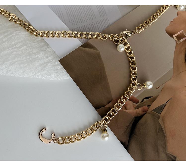 Trendy Summer Gold Metal Chain Waist Belt For Women Ideal For Chic Fashion