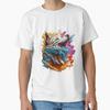 Splash Art Dog Classic Tshirt Tshirt Made In Usaus Size S2xl