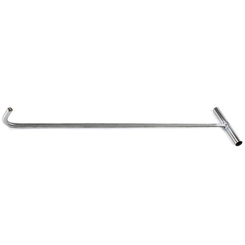 Stainless Steel Manhole Cover Hook Heavy Duty Lifter Manhole Hook Tool for Sewer and Drain Grates Safe and Easy Access