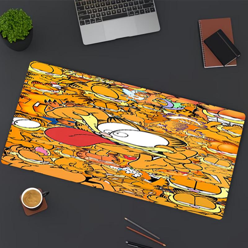 Garfield Print Mouse Pad, for Keyboard Pad Laptop PC Mat for Office Home Use, Desk Decor, Perfect Birthday Gift for Gamers