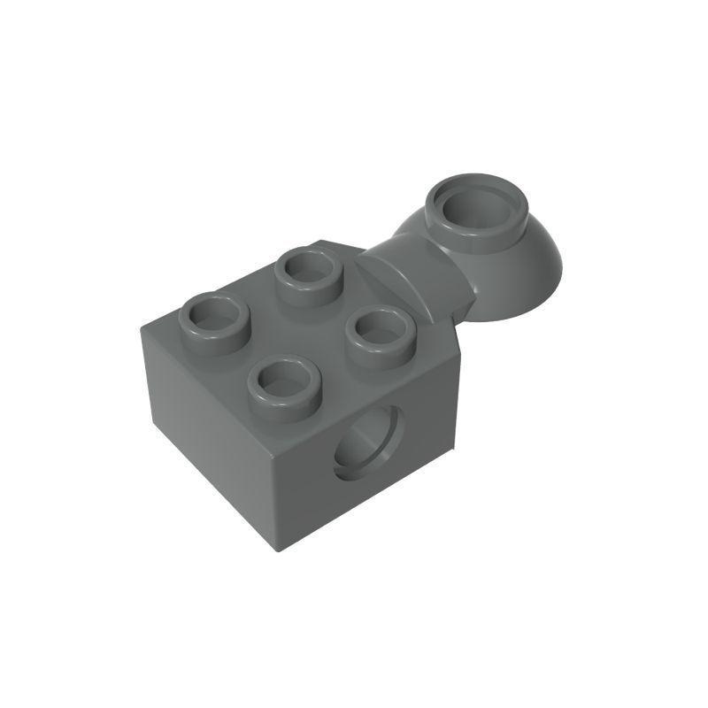 Small Particle MOC Building Blocks: 2x2 with Movable Joint, 50g. Standard