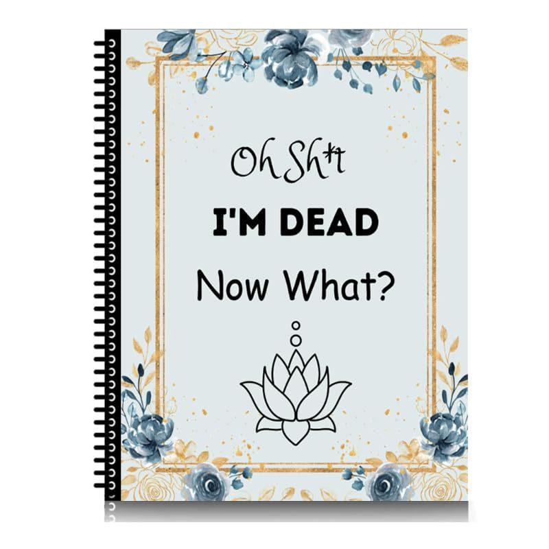 1Pack End-of-Life Planning Workbook-Guided Estate Organization Journal-Important Information Notebook for Afterlife Arrangements