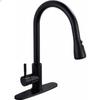 1pc Stainless Steel Kitchen Faucet, Kitchen Sink Hot And Cold Faucet Can Rotate 360° Splash-proof Water Faucet Stainless Steel