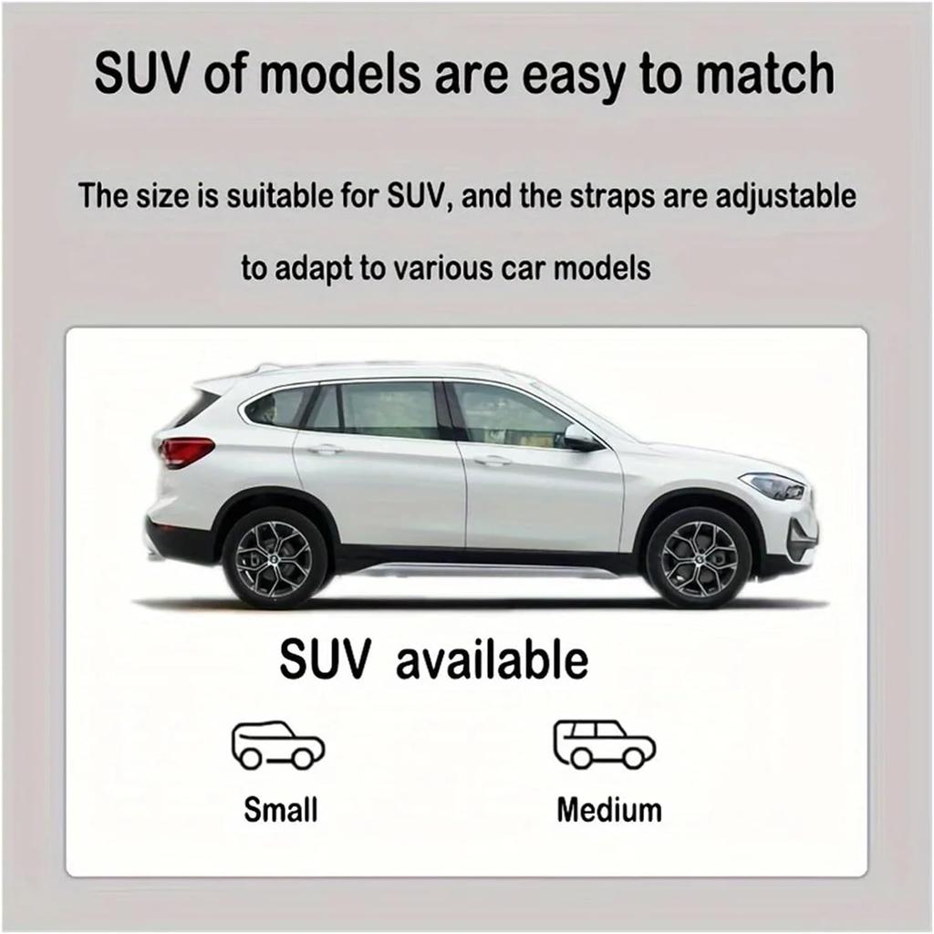 Universal SUV Trunk Protective Mat, Rear Seat Cargo Area Waterproof Cover, Full Protection & Easy Installation