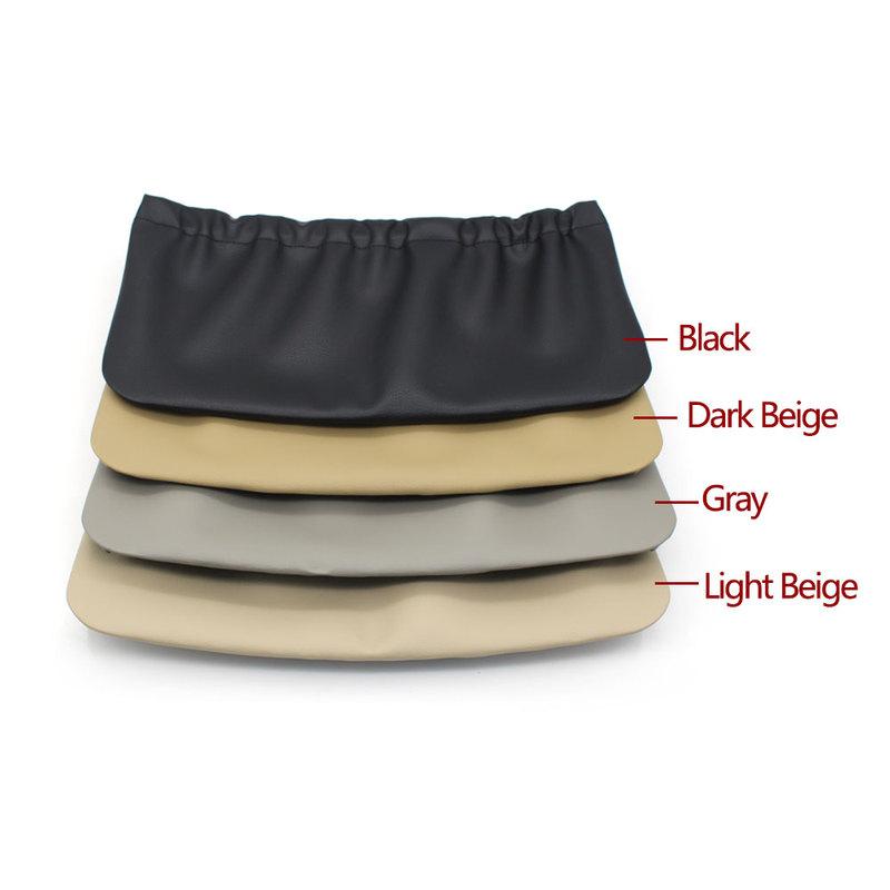 Car Left Right Leather Backrest Storage Pocket Cover Seat Bracket Trim For Mercedes Benz E Class W211 E200 E250 E300 2005-2008