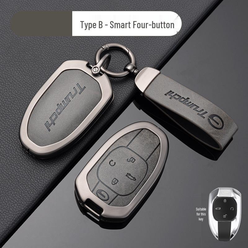 Metall-Schlüsselanhänger Kompatibel mit Trumpchi GS4, GS3, GS5, GA6, GA3, GA4