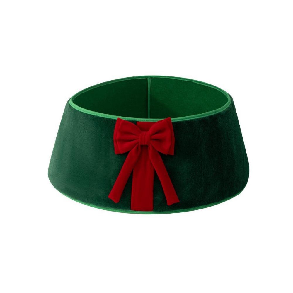 Plush Christmas Tree Base Cover Decorative Xmas Tree Surround Collar Festival Decor