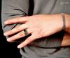 Bebello [ Bs-296 ] 925 Silver Classic Green Gemstone Ring