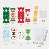 8pcs Christmas Money Pull Pouch Funny SurpriseBox Money Gift Box Money Pull Box With 80 Transparent Bags For Kids Adults