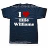 I Love Ellie Williams T Shirts Men Womens Pure Cotton Unique TShirt Crewneck The Last of Us Tees Short Sleeve Clothes