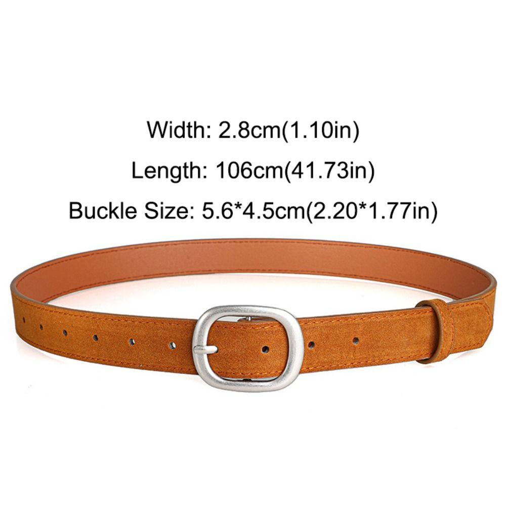 Luxus Design Damen Taillengürtel Vielseitiger Breiter Bund Wildledergürtel Mantel Rock Dekoration