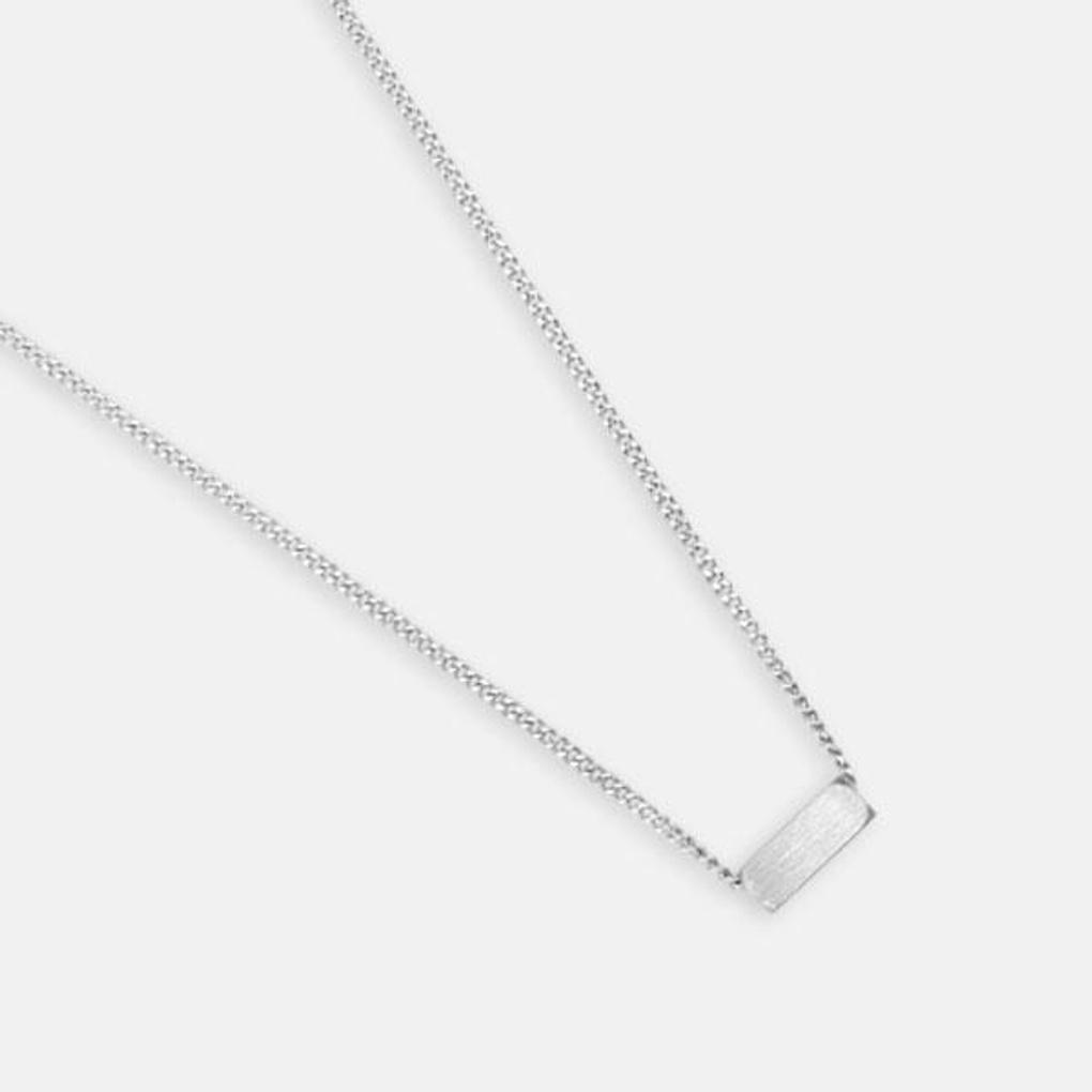 

Surgical steel necklace, couple pendant for women and men, 501ZIDA