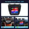 9.7inch Android 14 For Honda Accord 7 2003-2007 Car Radio Multimedia Navigation 4G GPS  Wireless BT CarPlay Stereo Screen