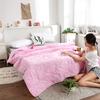 Summer Air-conditioning Comforter Washed Cotton Quilt Printed Quilt Soft Breathable Thin Print Bedspread Bed Cover Home Textiles