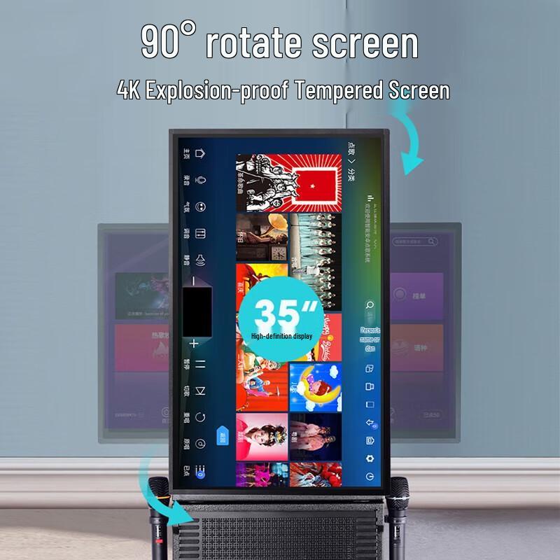 SAST All-in-One KTV Karaoke Audio System