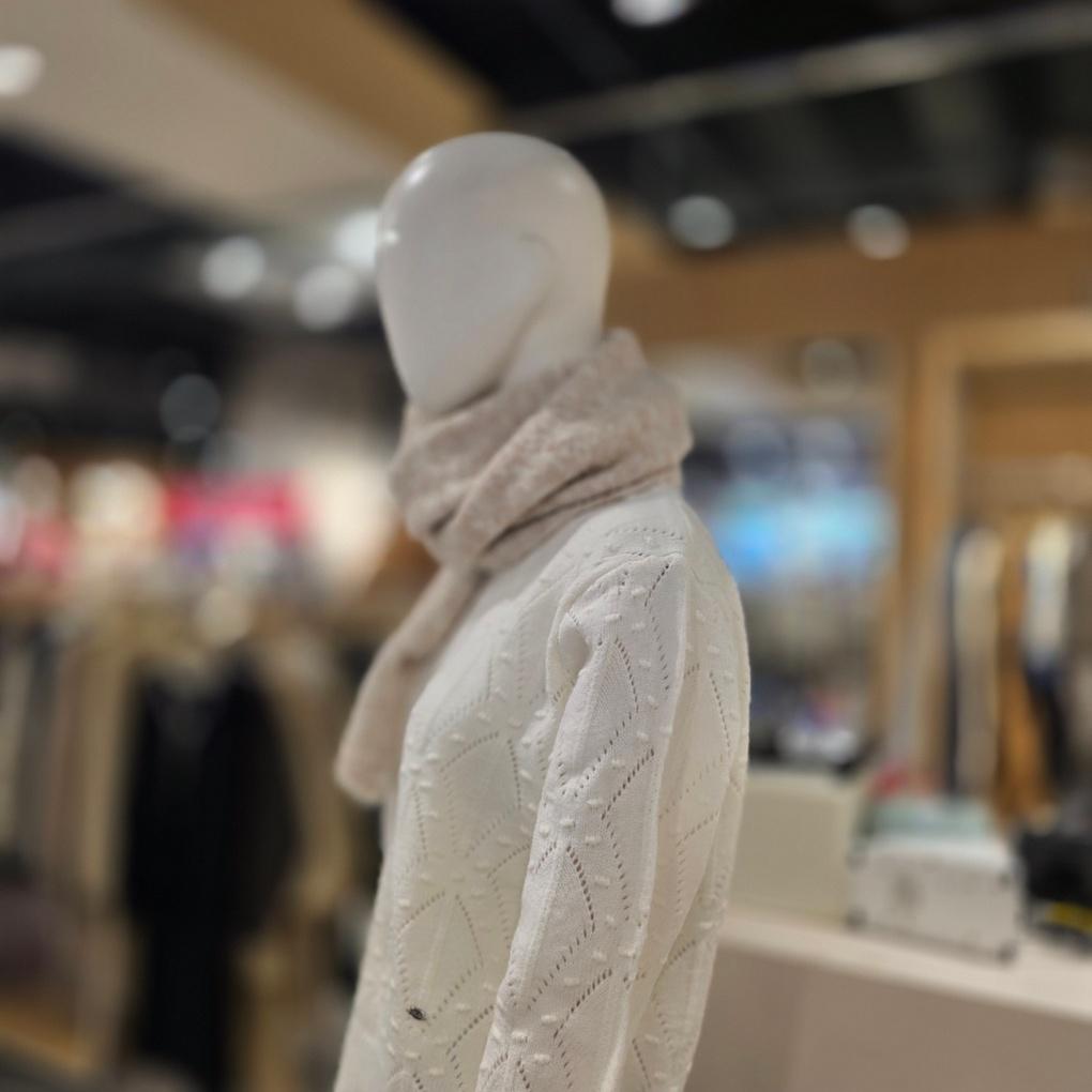 (Plastic Island) Wool Blend Muffler PQ4AM032