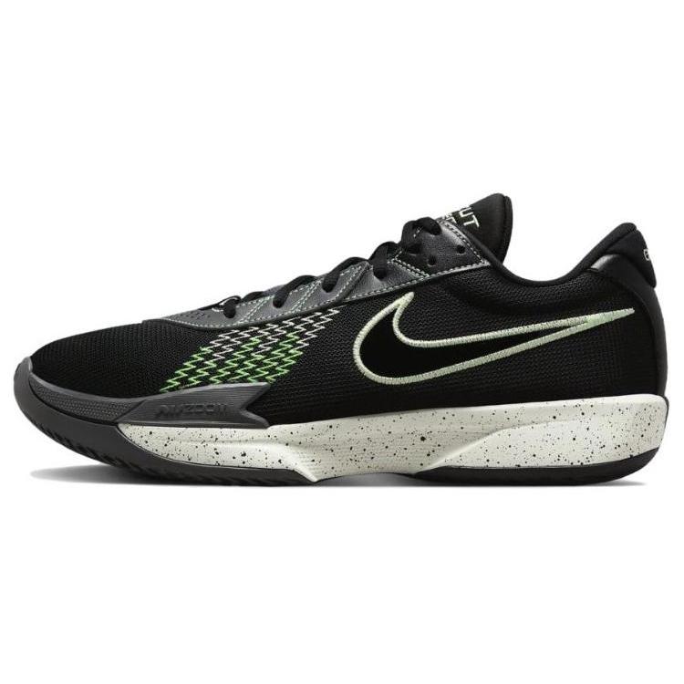 Nike Air Zoom G.T. Cut Academy Basketball Shoes Unisex Low Top Black/Cyan/Gray FB2598-001(Team71-)