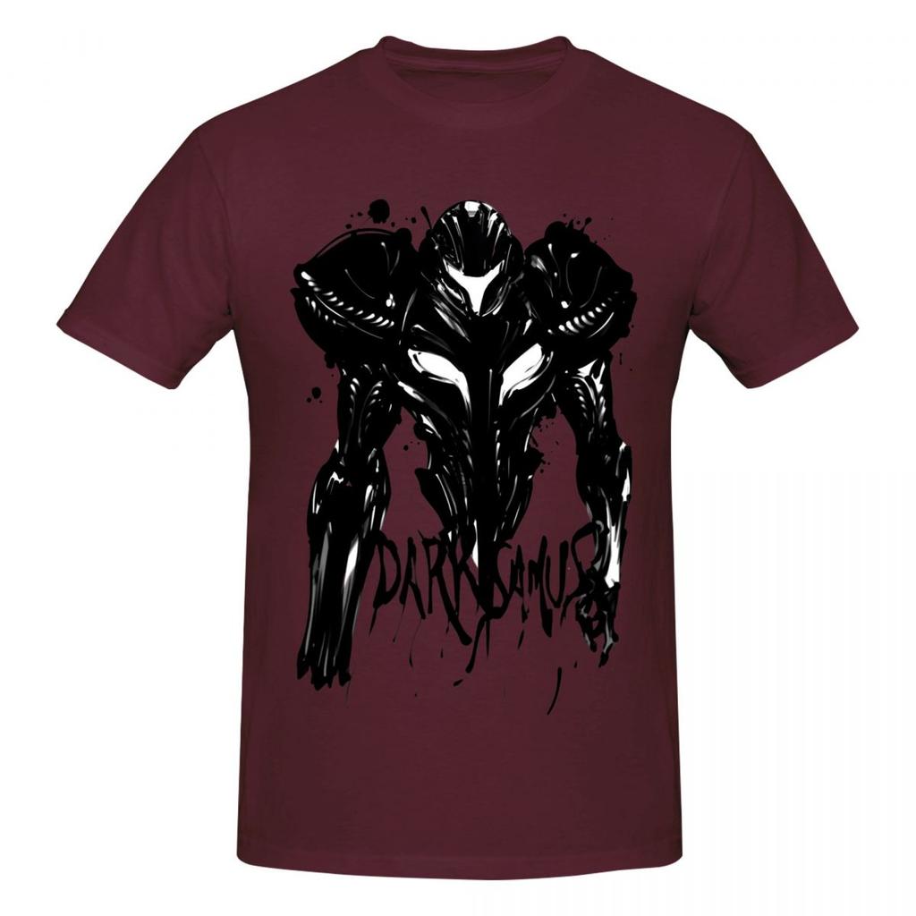 Dark Samus Metroid Funny T Shirts Graphic Y2k Anime Tees Unisex Wounisex T Shirt Clothes