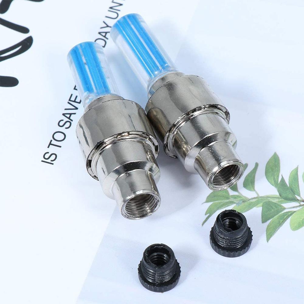 Led Bicycle Valve Light, Neon Bicycle Spoke Light, Bicycle Tire Valve Light, Night Riding Warning Light Bicycle Accessories