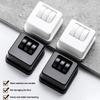 4Pcs Durable Self Adhesive Universal Wheel Mute With Brake Mini Pulley Base Self Adhesive Pulley Furniture Move Accessories