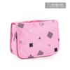 Korean Version Large Capacity Fashion Cosmetic Bags & Cases Waterproof Polyester Makeup Toiletries Organizer Zipper for Travel