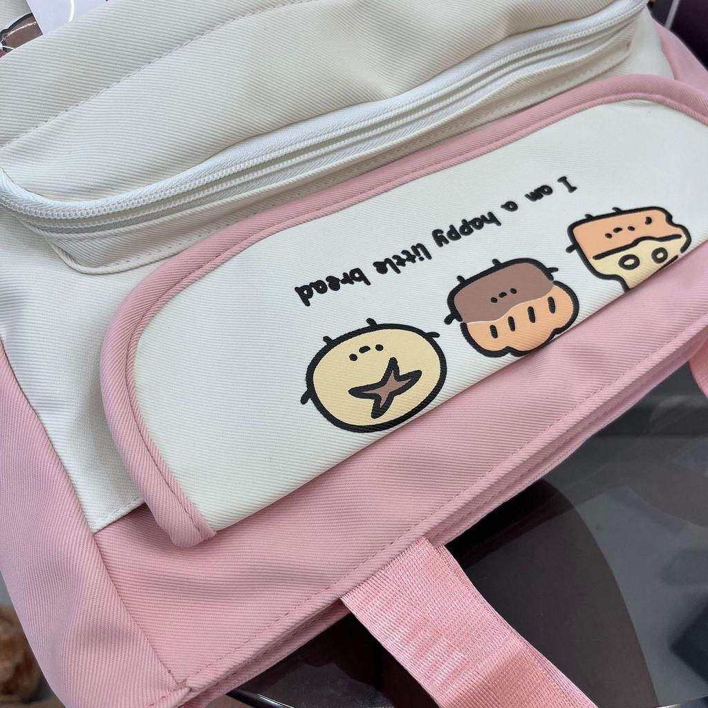 Japanese High School Style Large Capacity Ita Bag – Cute Transparent Anime Doll Shoulder Backpack