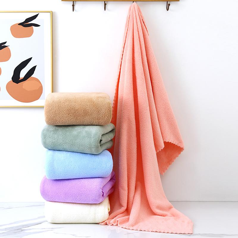 140 X 70cm Shower Towel Quick-Drying Towel Bath Towel Absorbent Soft Comfort Microfiber Bathroom Towels