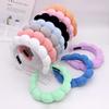 Femmes Filles Éponge Co Spa Maquillage Bulle Bandeau Éponge Bouffant Rétro Bandes Cheveux Doux Bandeau Couvre-chef