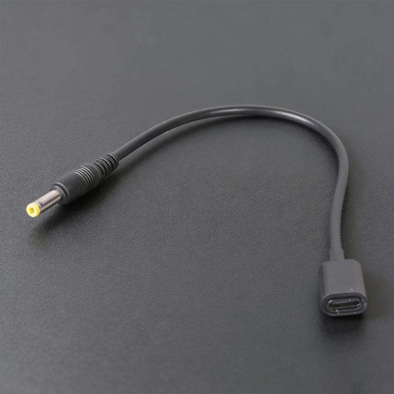90 Degree Right Angle USB C Female To 4.0mmx1.7mm DC5V Power Cable Adapter Cord For Router Camera Lamp Fan