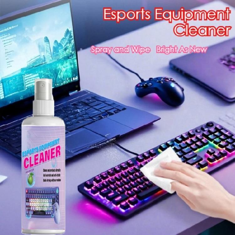 100ml Keyboard Cleaning Fluid Safe For Delicate Laptop Screens And Gaming Keyboards Not Leaves Residues
