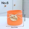 Simple Colored Flower Pot Ceramic Succulent Pot Plant Pot Planter Bonsai Home Decor Garden Decoration Desktop Ornaments
