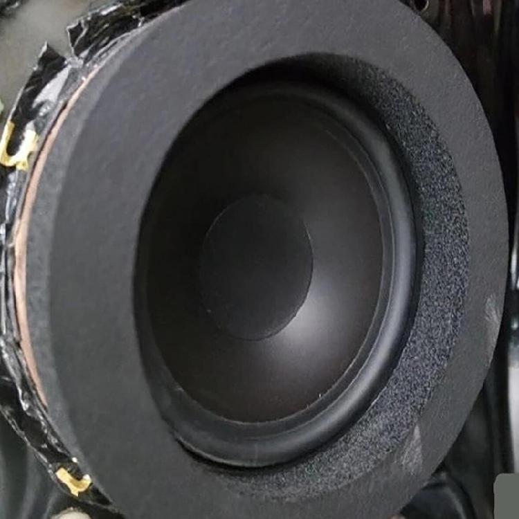 4pcs 6.5 Inch Speaker Rings Fit for Automotive Door Delivering Superior Sound Experience Long Lasting Sound Improvement