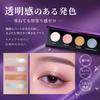 Eyeshadow and color Perfect for creating a and Brown and pink Easy to use for Rich in Ideal for everyday Gift T03 Sunset Peach 4-Color Palette