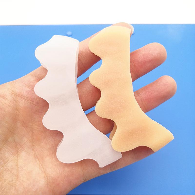 Silicone Five-Hole Toe Separators & Bunion Correctors for Day and Night Use