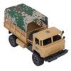 RC Military Truck 4 Channel Detachable Tent Remote Control Vehicle Military Truck with Light for Over 6 Years Old Kids