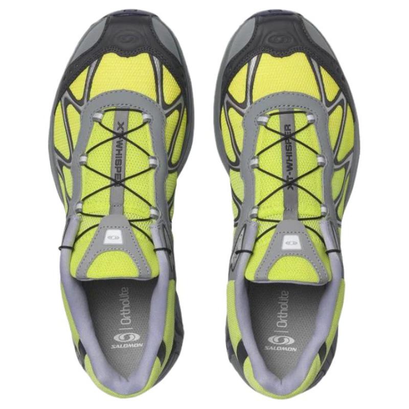 SALOMON XT WHISPER Breathable Support Casual Running Shoes Unisex Yellow Gray Sneakers 478786