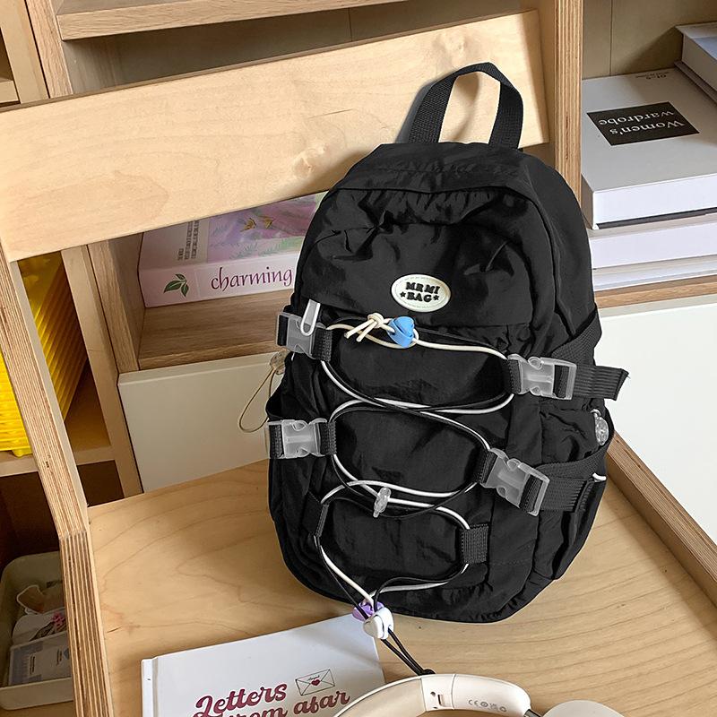 

New high-value, fresh and sweet two-dimensional girl backpack, large-capacity backpack for junior high school students