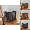 Stylish Large Capacity Casual Tote Bag For Women In Solid Colors Perfect For Commuting