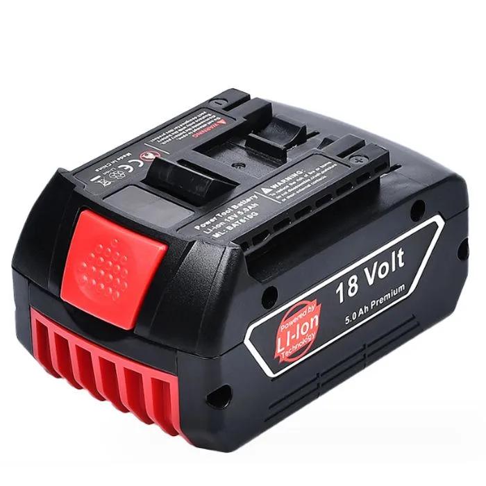 

Новый аккумулятор 18 В 9,0 Ач для электрической дрели Bosch 18 В литий-ионный аккумулятор Bat609, Bat609g, Bat618, Bat618g, Bat614 + зарядное устройство 1 Pcs чёрный