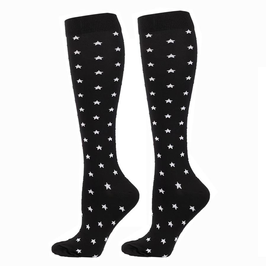 Pánské Dámské Ponožky Kompresní Ponožky Elastické Sportovní Krásné Nohy Sestra Punčochy Běh Lezení Cyklistika Let Cvičení