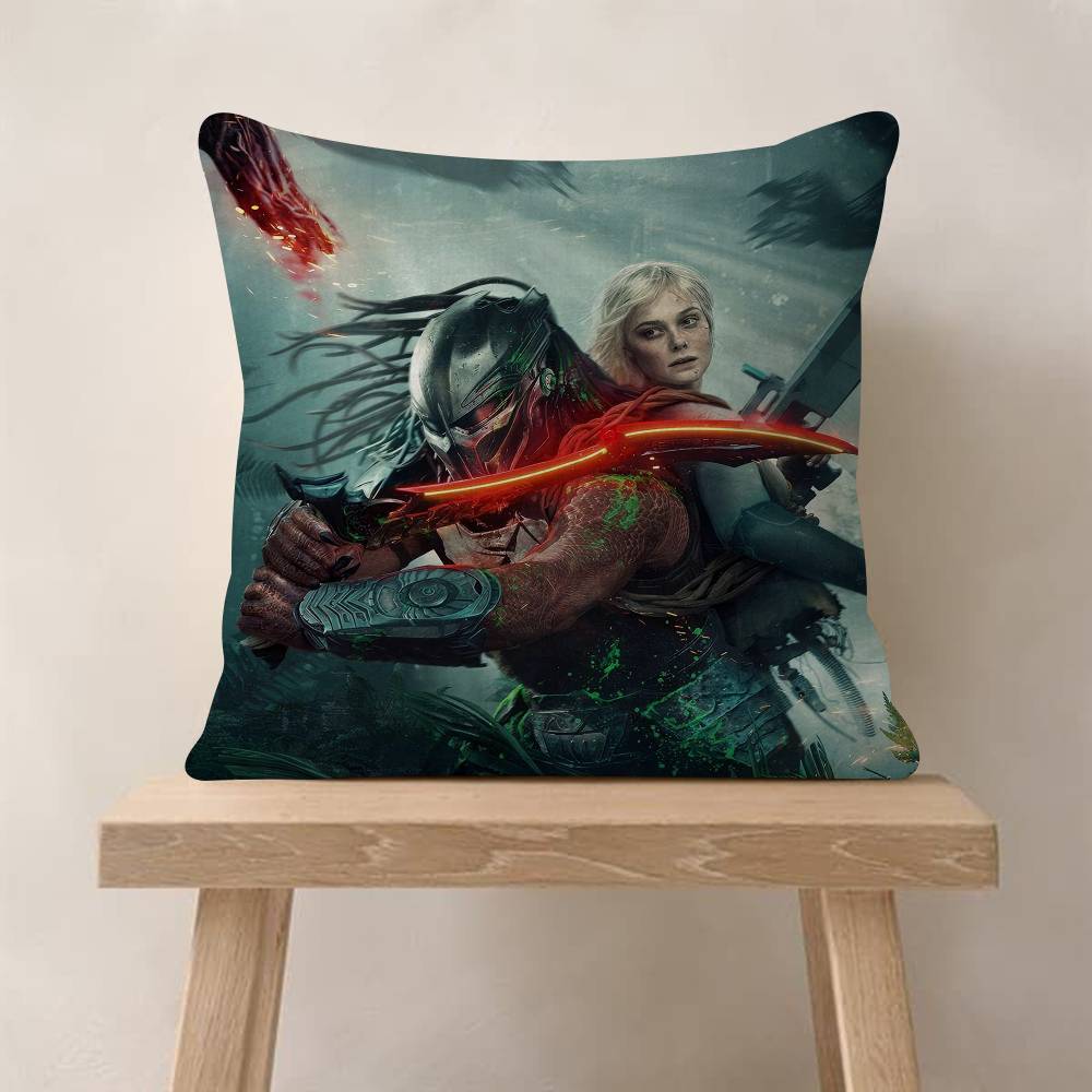 1PC The Predator Maple Design Cushion Cover Happy Autumn Harvest Decor Holiday Decorati Pillow Cover