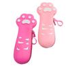 Cute Cat Paw Pen Case - Silicone Large Capacity Pen Holder - Children's School Supplies Bag