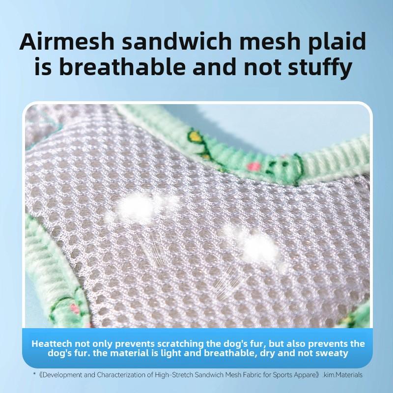 Dog Going Out On A Leash Small and Medium-sized Dog Teddy Pet Going Out On A Dog Leash Cat Chest Strap Four Seasons