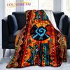 Hunab Ku Mayan Symbol Blanket Flannel Blanket Maya Calendar Glyphs Throws Blanket Bedspread Mayan Ethnic Blanket Sofa Blanket