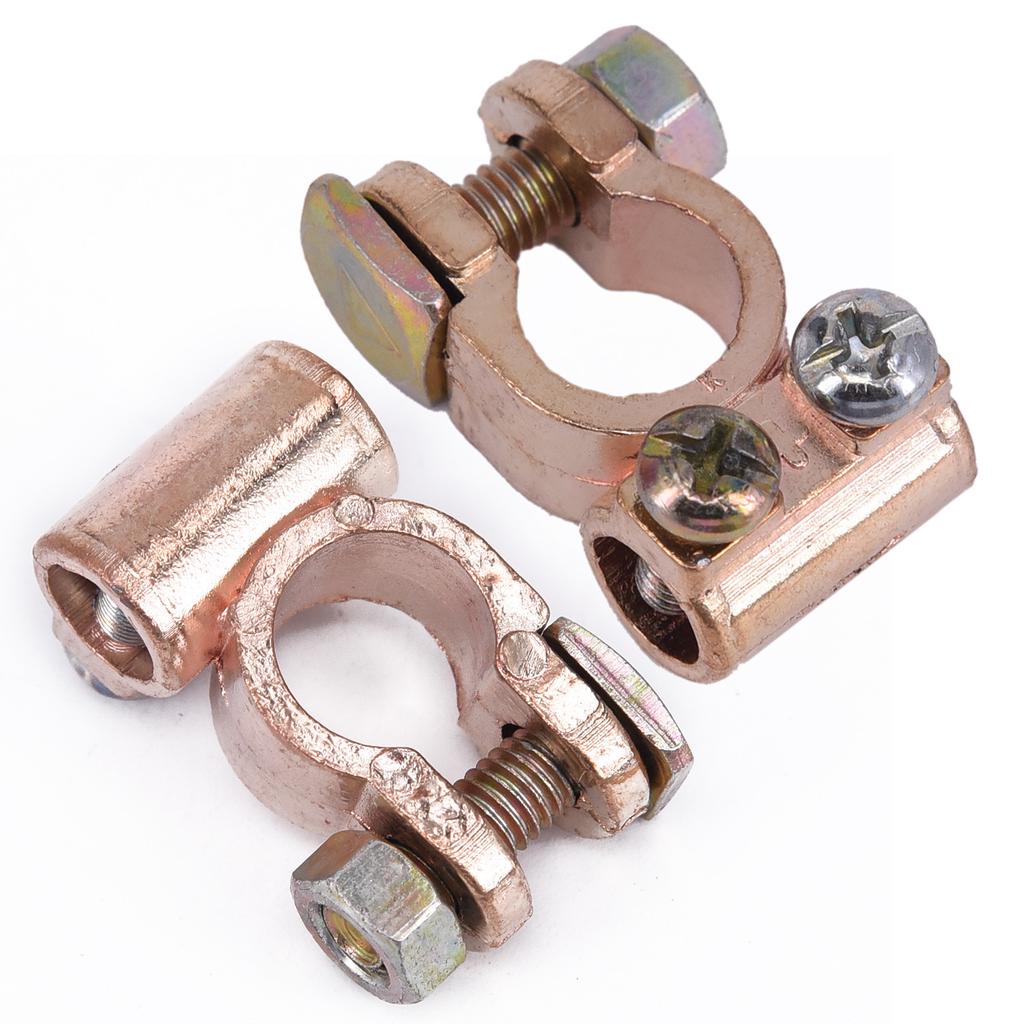 Buy 2x Heavy Duty Battery Terminal Quick Connector Cables Clamp Clip