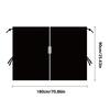 Car Privacy Curtains Sunshades Universal Rear Partition Protection Privacy Curtains for Taxi Car RV Travel Interior Accessories