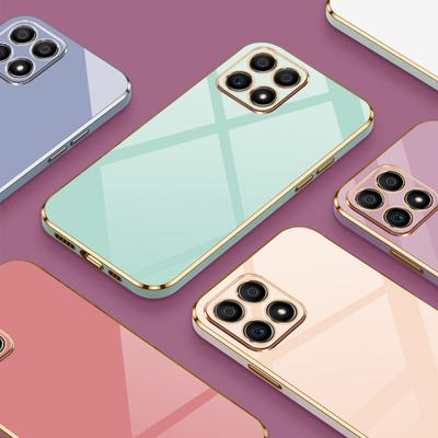 For Honor X7c Case Honor X7c Cover Luxury Square Plating Honor X7c Phone Case Honor X7c Shockproof Honor X7c Back Cover