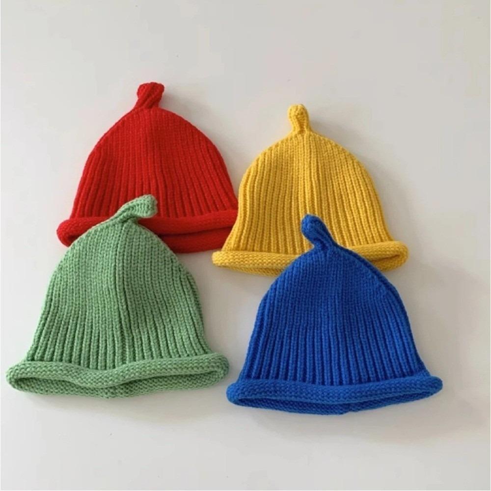 Korean Style Baby Hat Keep Warm Baby Beanie Hats Cute Baby Knit Cap Winter