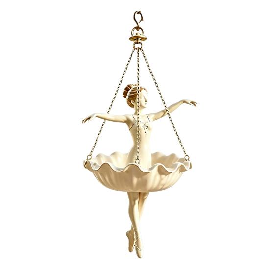 Ballet Dancer Hanging Resin Size#1pc